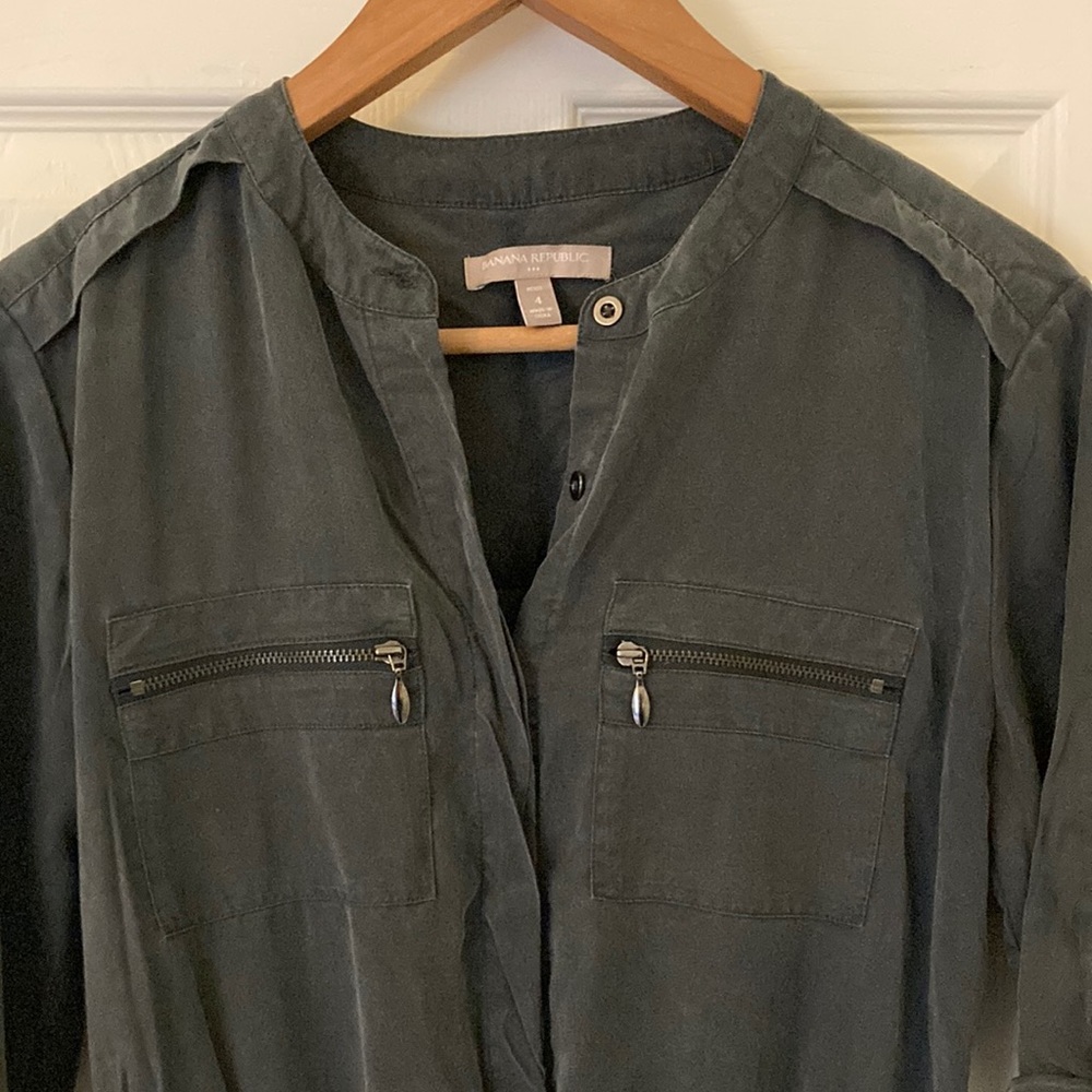Banana Republic Safari Shirtdress